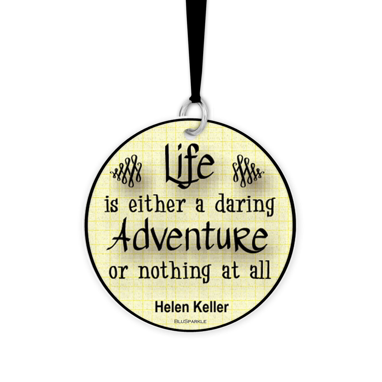 Life Is Either A Daring Adventure Or Nothing At All Fragrance By You Air Freshener