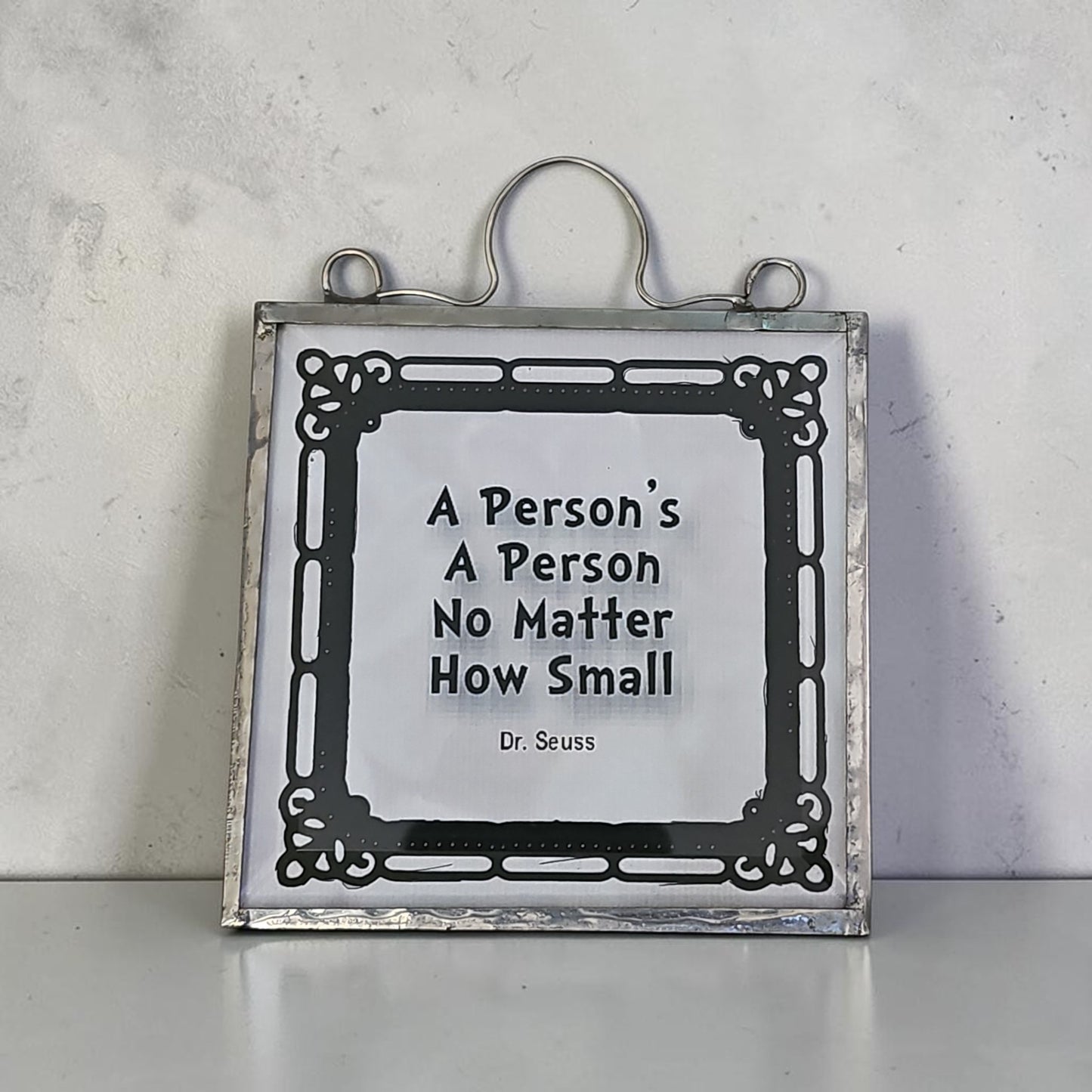 Beveled Expressions: A Person's A Person, No Matter How Small