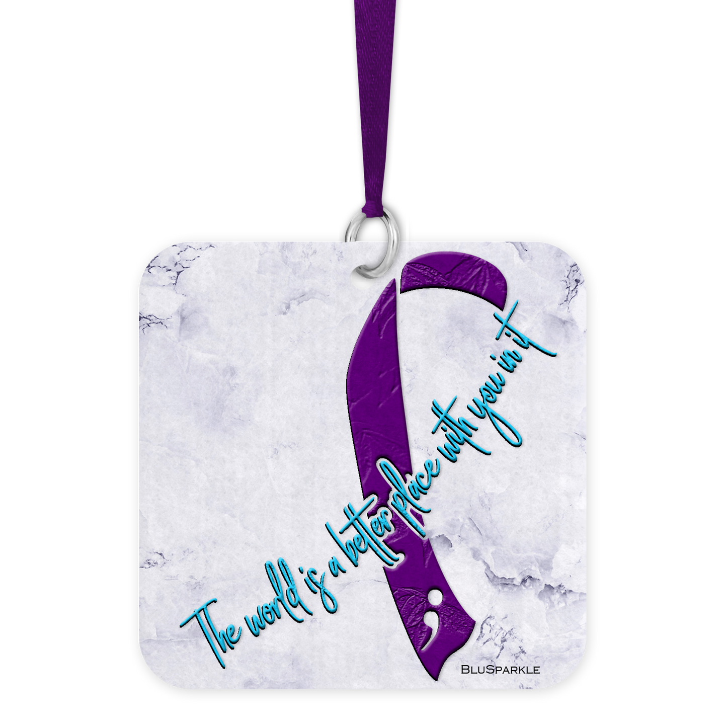 The world is a better place with you in it Fragrance By You Air Freshener