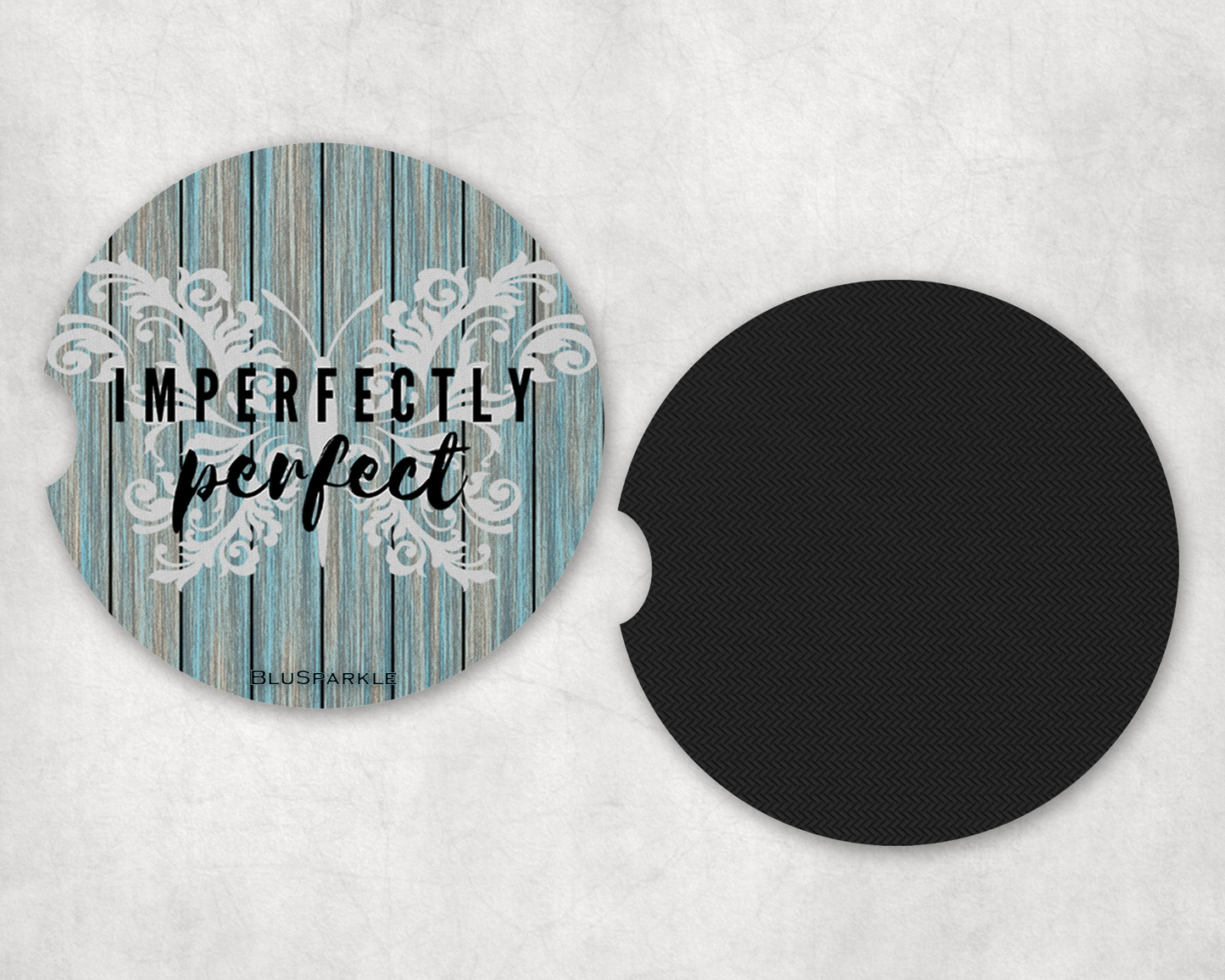 Imperfectly Perfect Car Coaster