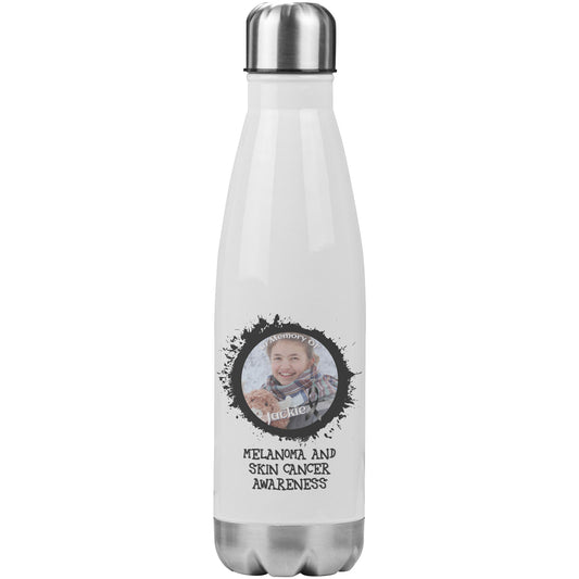 In Memory / In Honor of Melanoma and Skin Cancer Awareness 20oz Insulated Water Bottle
