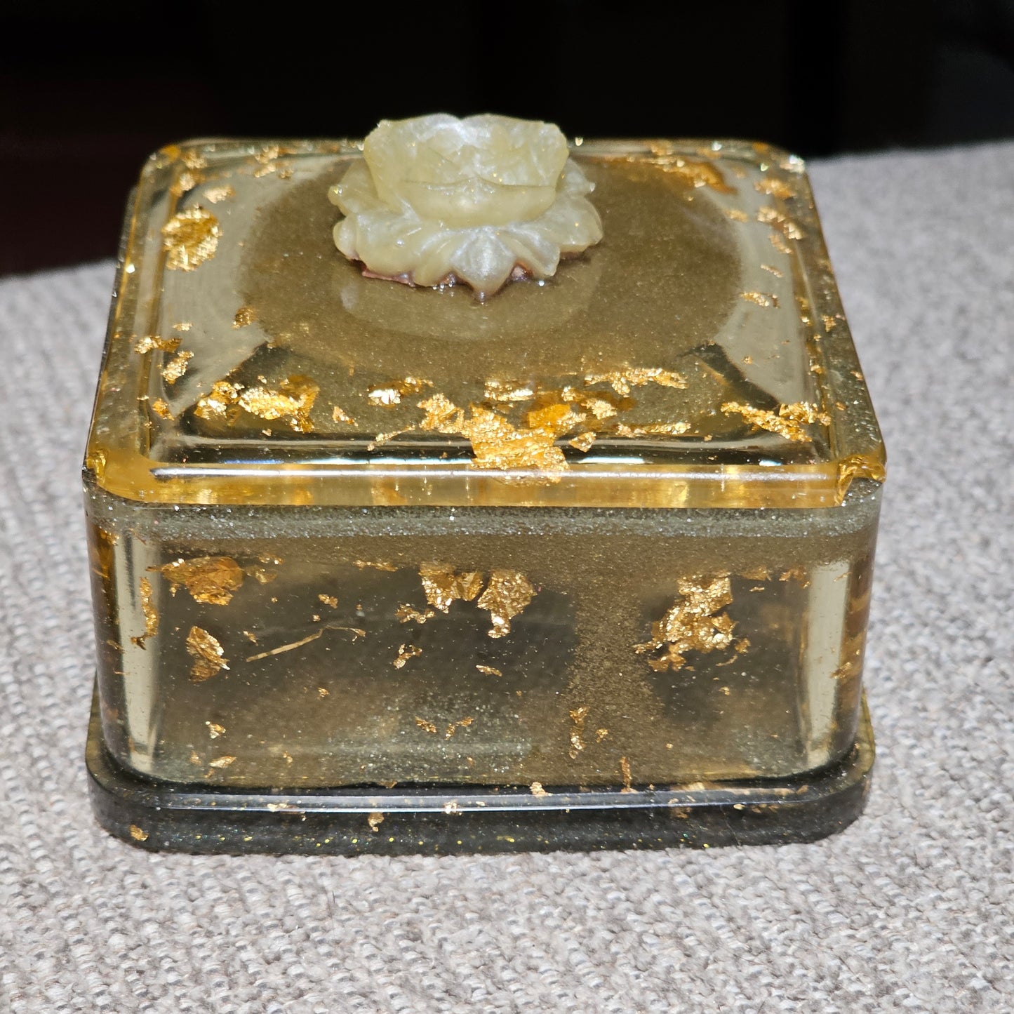 One of a Kind "Rose Trinket Box"