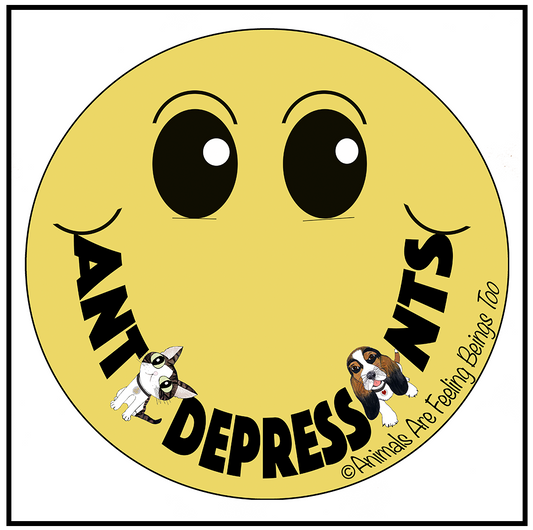Anti-depressant Smiley Face Stickers