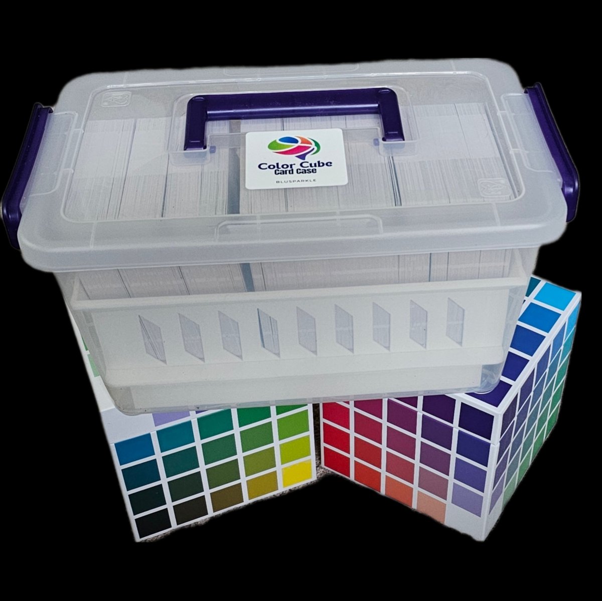 Color Cube Card Case (Sarah Renae Clark) - BluSparkle