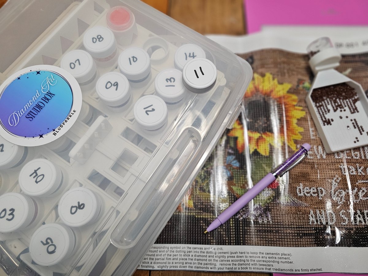 Diamond Art Studio Box - BluSparkle