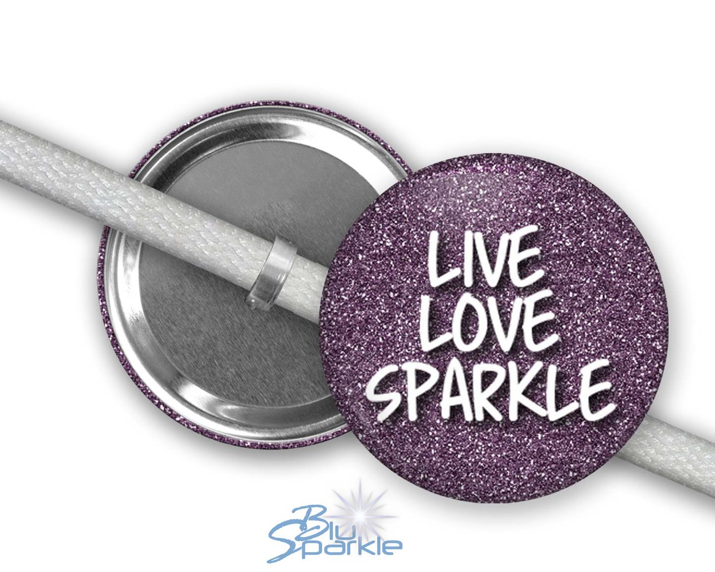 Live Love Sparkle - Shoelace Charms