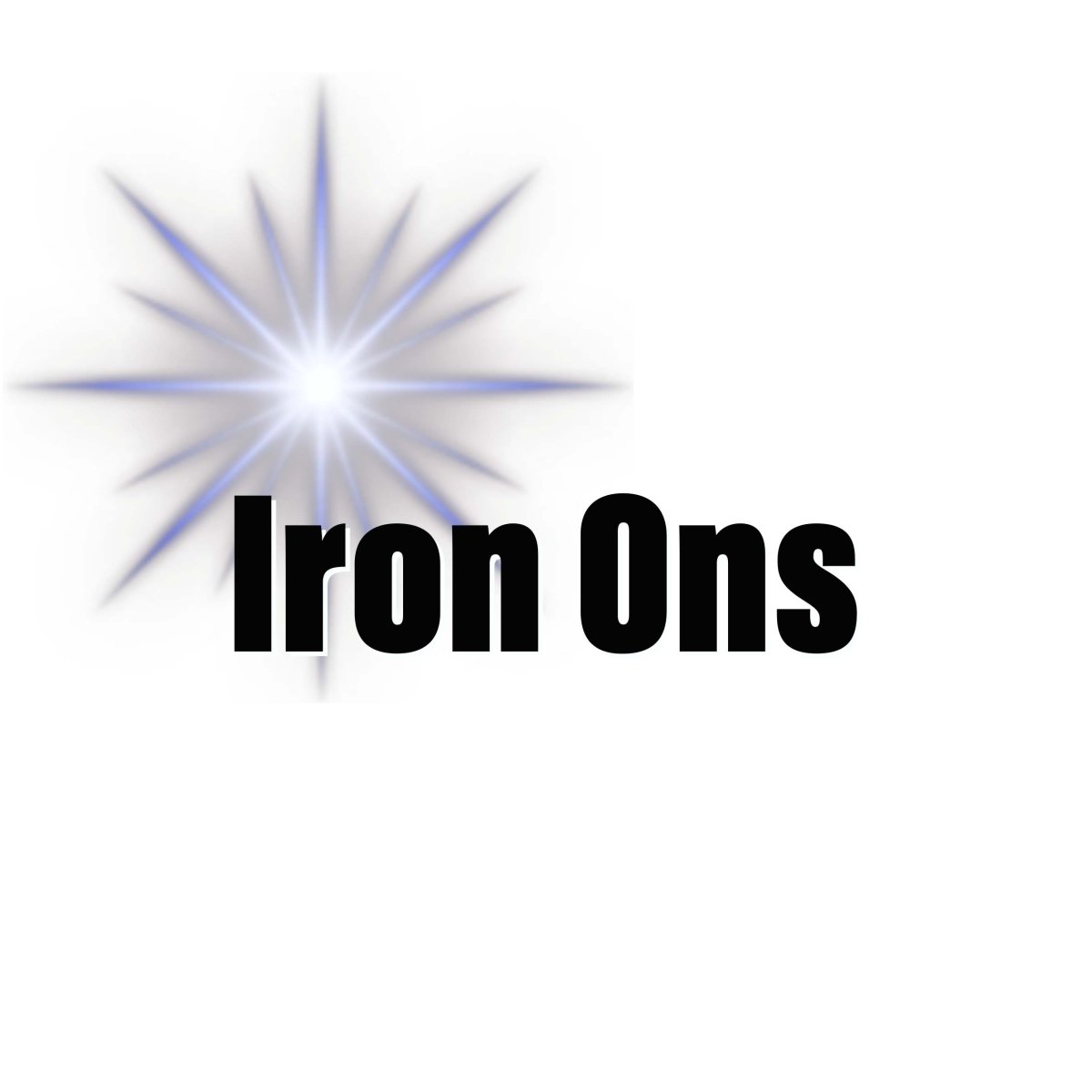 Iron Ons - BluSparkle