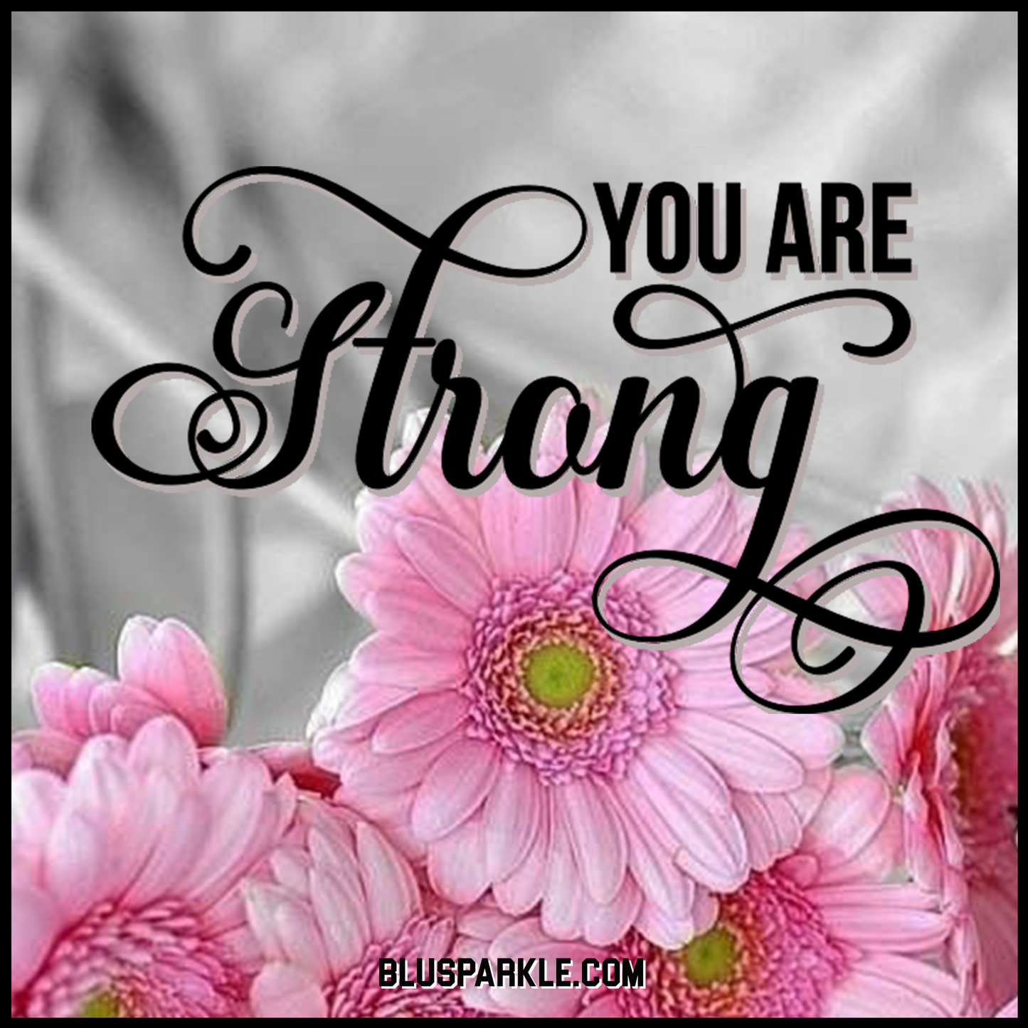 You Are Strong Wise Expression Sticker