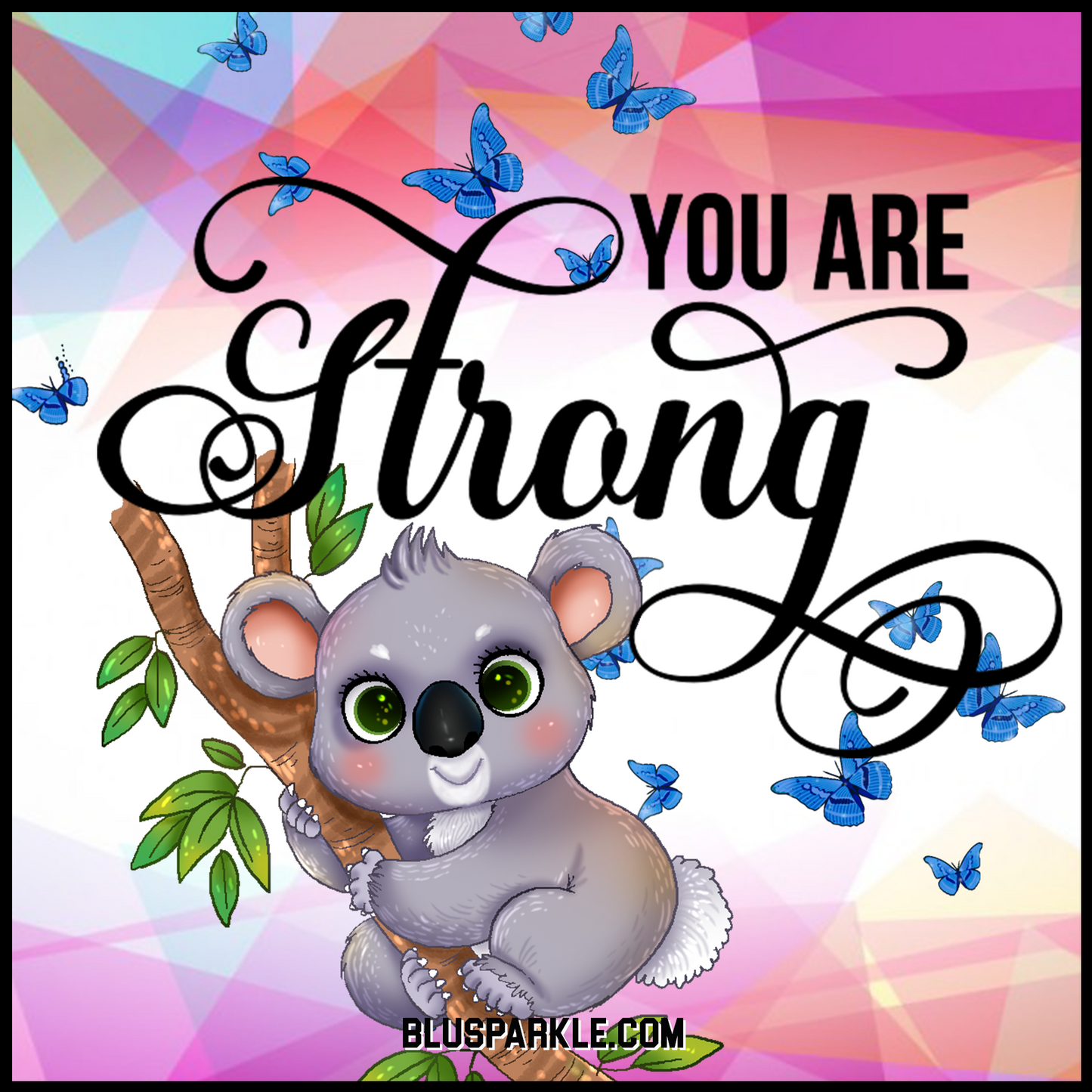 You Are Strong 3.5" Wise Expression Magnet