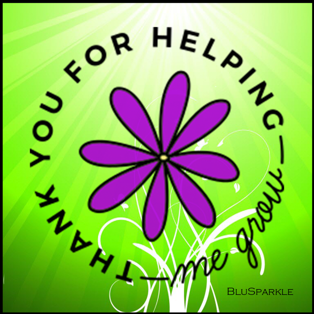 Thank You For Helping Me Grow Wise Expression Magnet