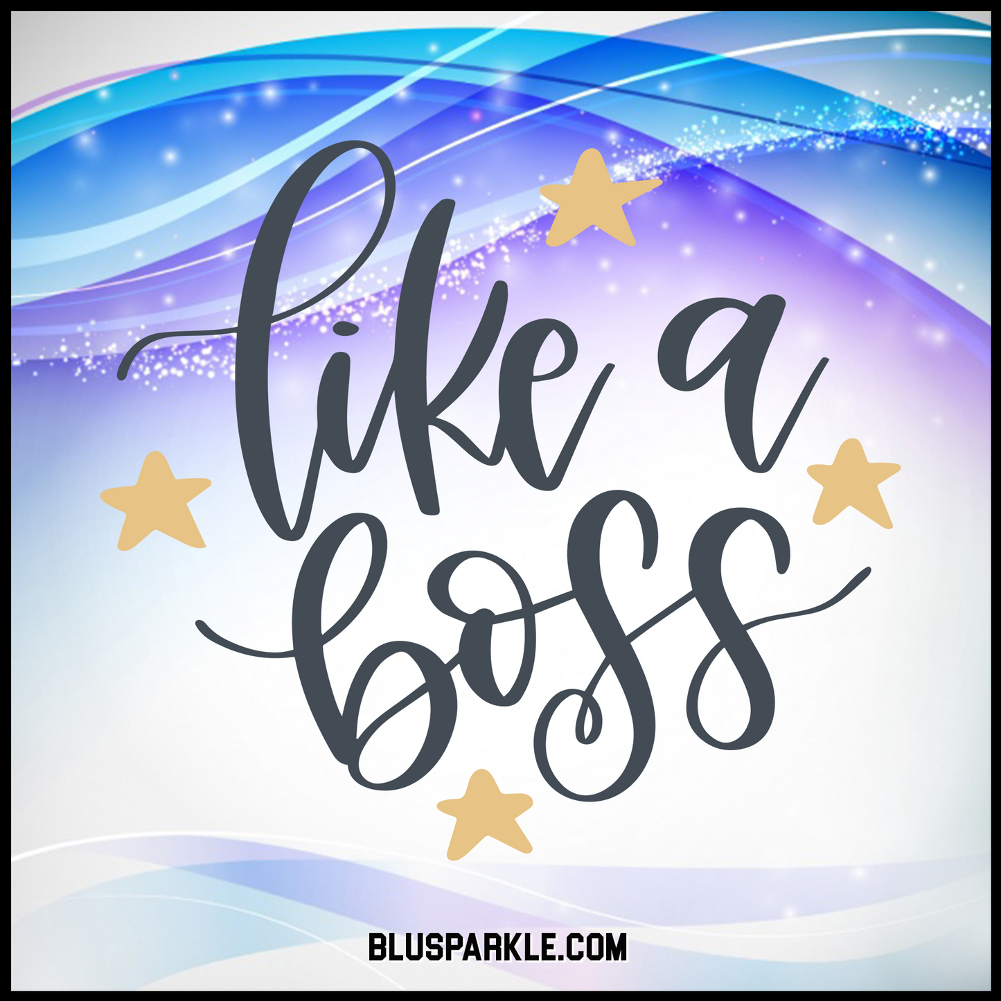 Like A Boss Wise Expression Sticker