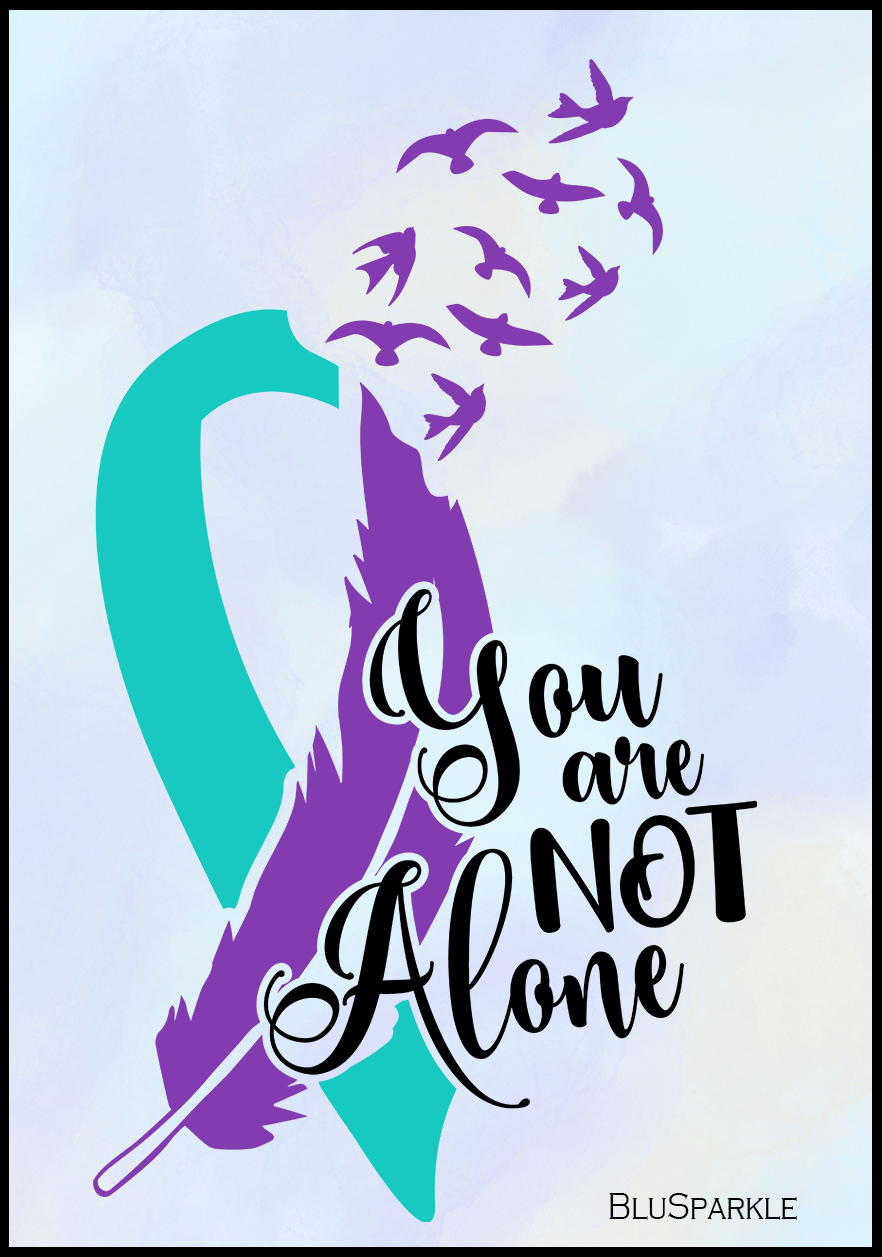 You Are Not Alone Wise Expression Sticker