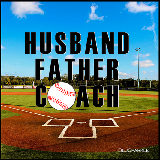Husband Father Coach 3.5" Wise Expression Magnet
