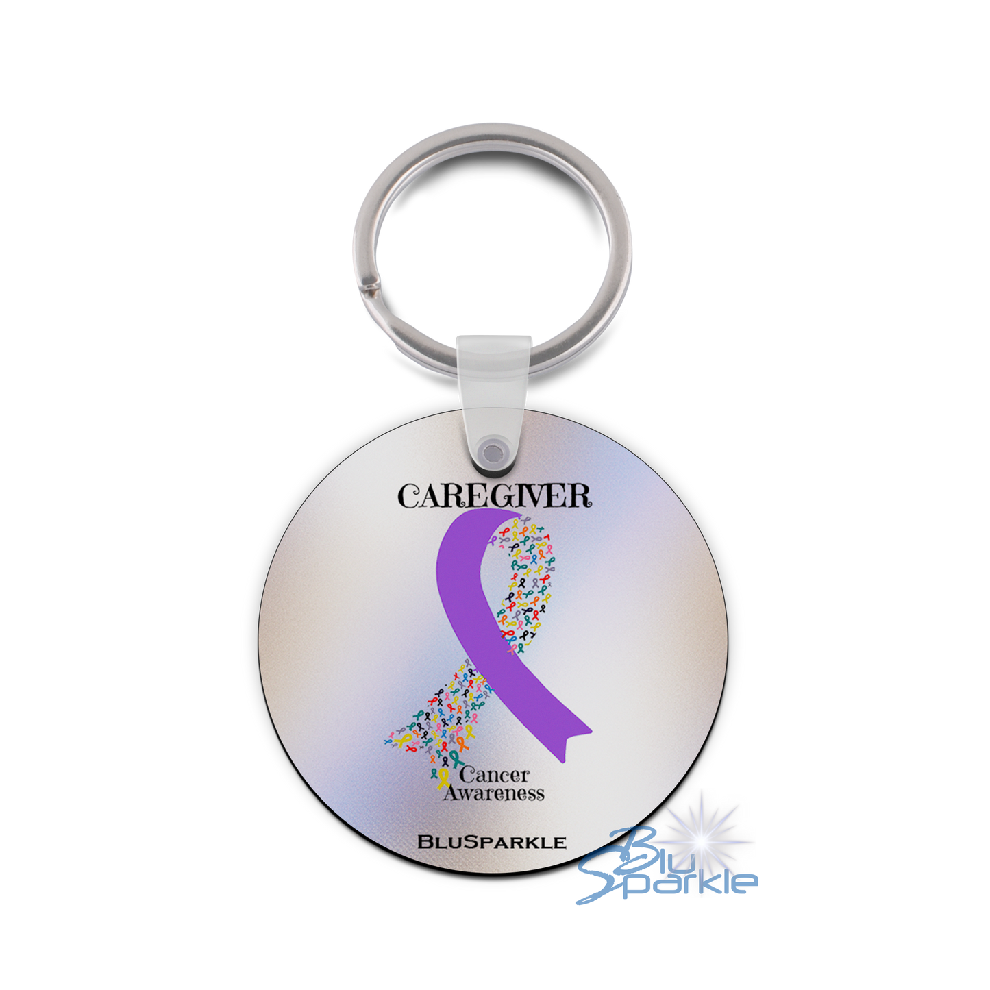 CAREGIVER Cancer Awareness Caregiver Awareness Key Chain