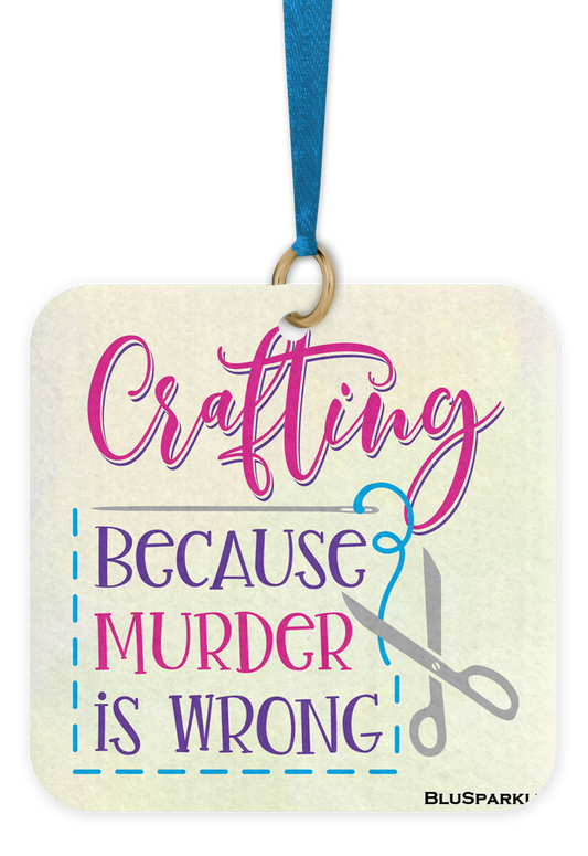 Crafting Because Murder Is Wrong Fragrance By You Air Freshener