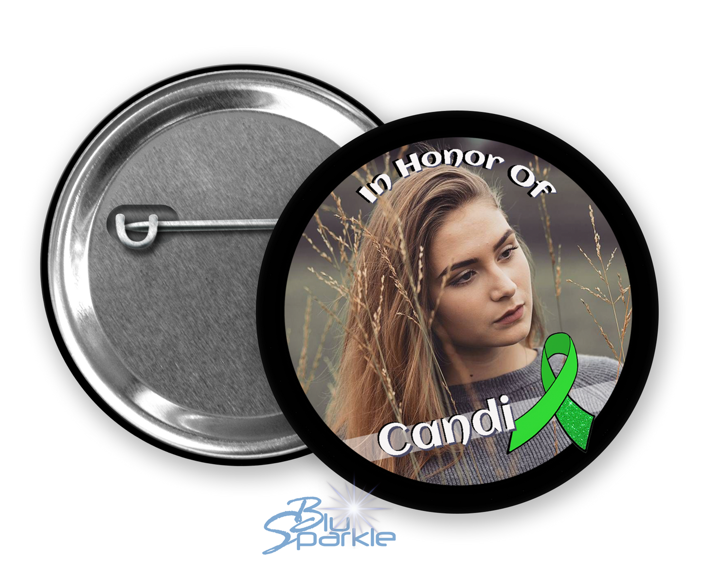 In Memory / In Honor of Liver Cancer Awareness Pinback Button