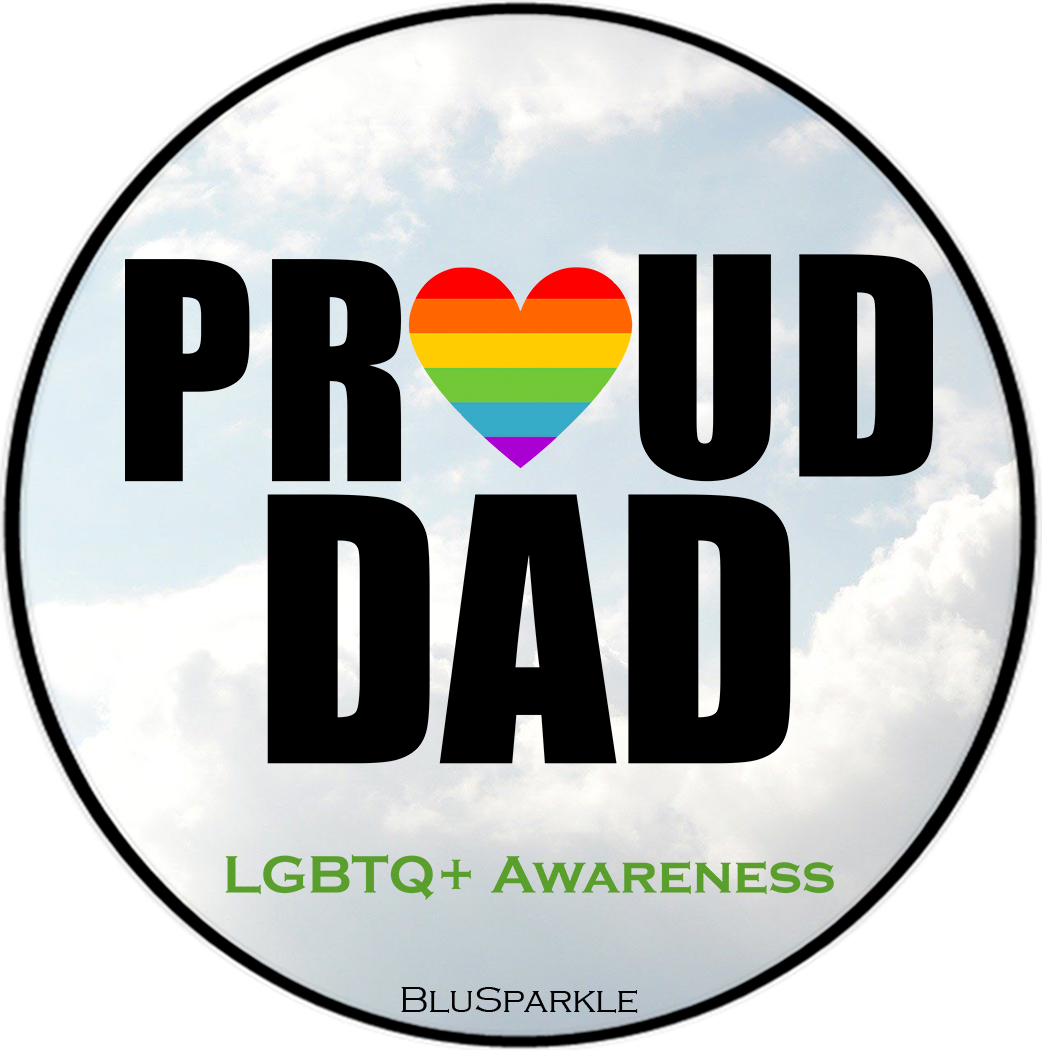 Proud Dad Awareness Sticker
