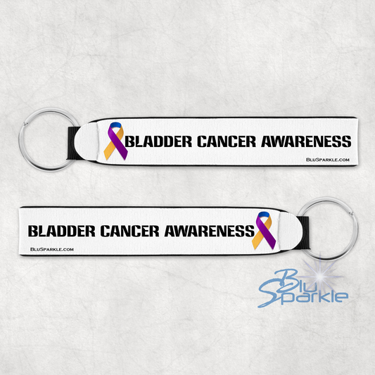 Bladder Cancer Awareness Wristlet