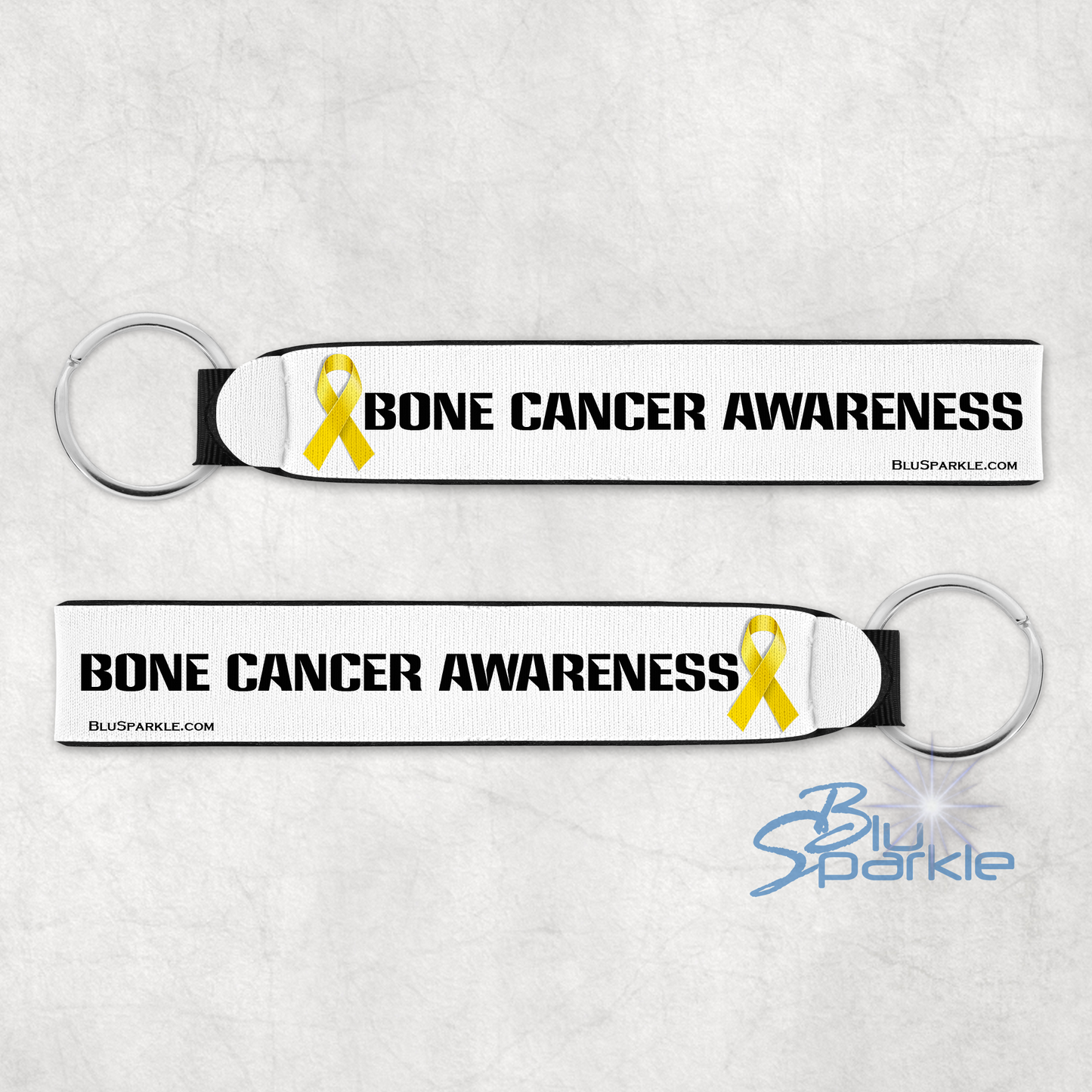Bone Cancer Awareness Wristlet