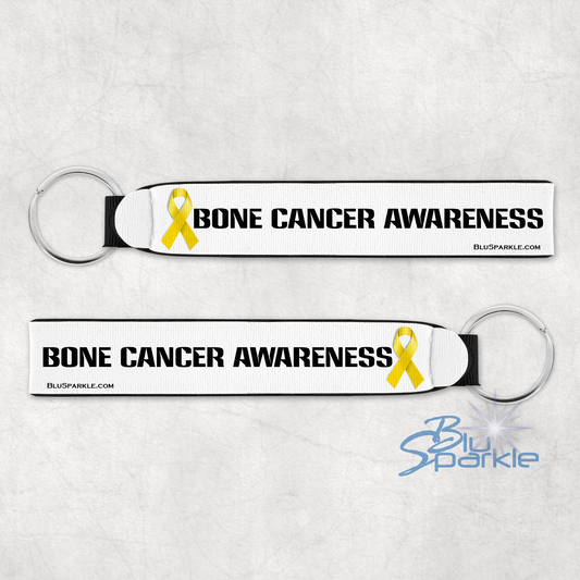 Bone Cancer Awareness Wristlet
