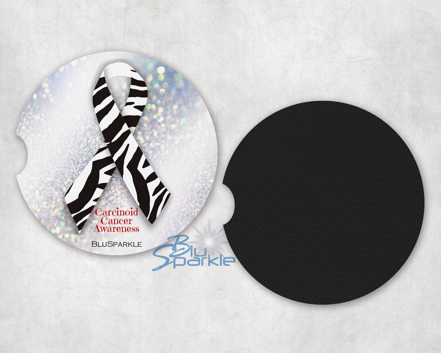 Carcinoid Cancer Awareness Car Coaster