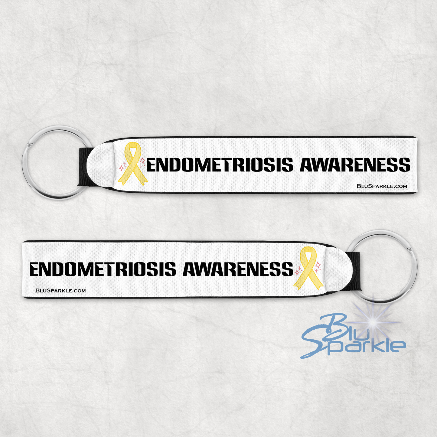 Endometriosis Awareness Wristlet