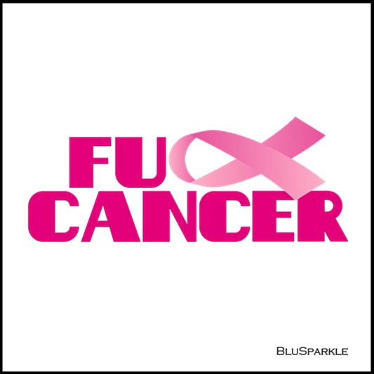 Fu** Cancer Wise Expression Sticker