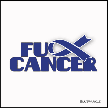 Fu** Cancer Awareness Sticker