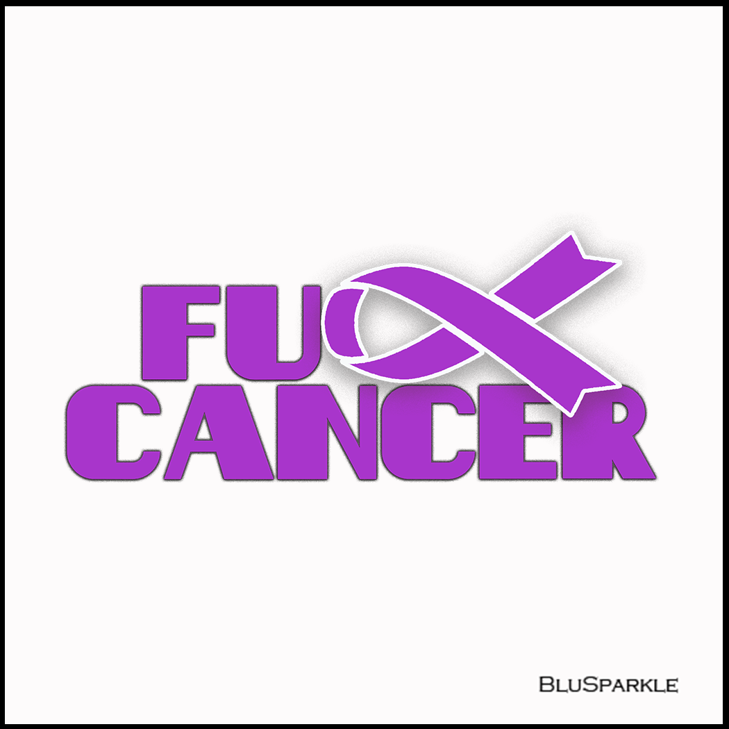Fu** Cancer Awareness Sticker