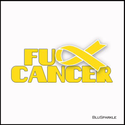Fu** Cancer Awareness Magnet