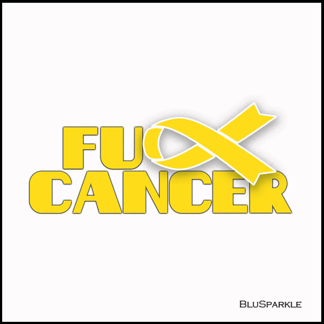 Fu** Cancer Awareness Sticker