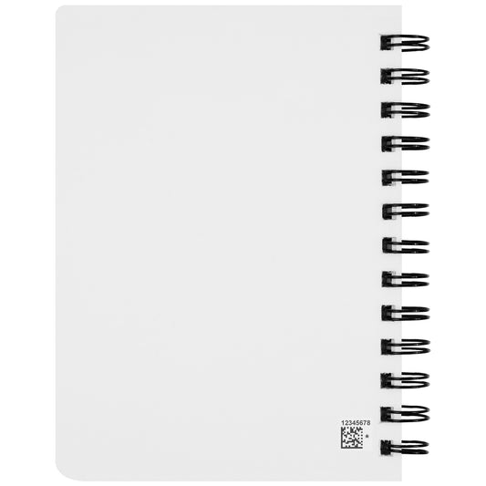 Dog Wagging Tail Spiral Notebook