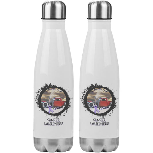 In Memory / In Honor of Cancer Awareness 20oz Insulated Water Bottle