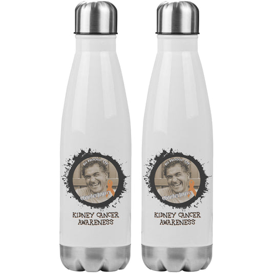 In Memory / In Honor of Kidney Cancer Awareness 20oz Insulated Water Bottle |x|