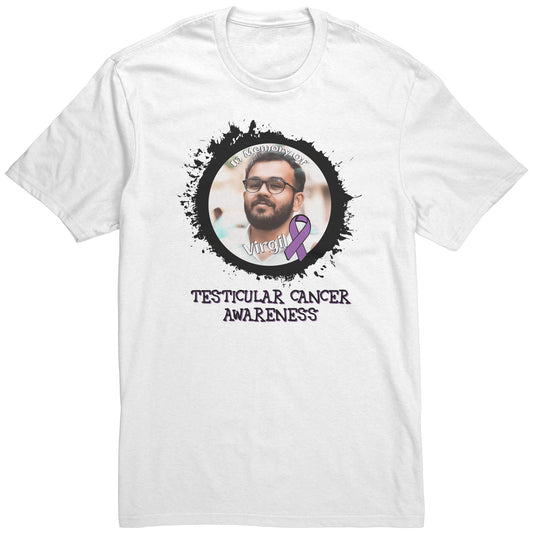 In Memory / In Honor of Testicular Cancer Awareness T-Shirt, Hoodie, Tank |x|