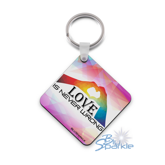Love Is Never Wrong Key Chain