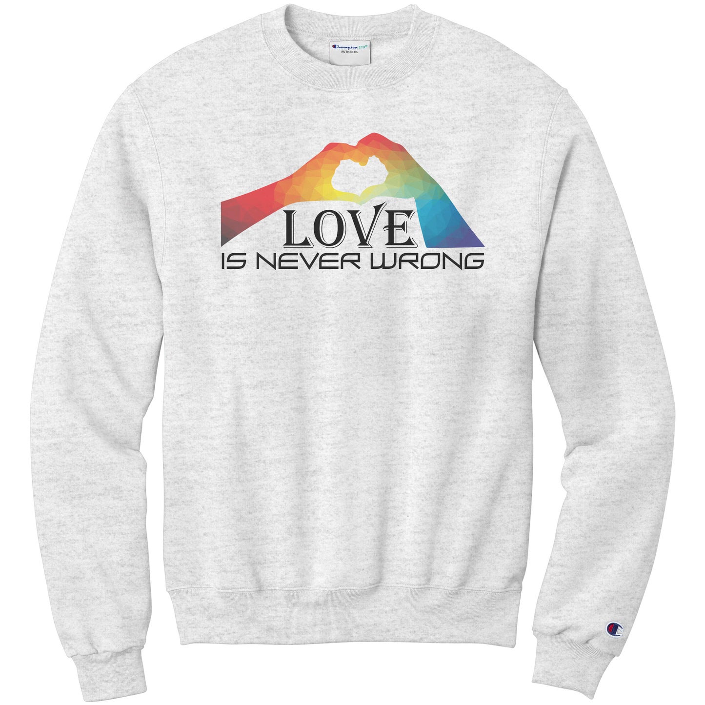Love Is Never Wrong Raglan, T-Shirt, Sweatshirt