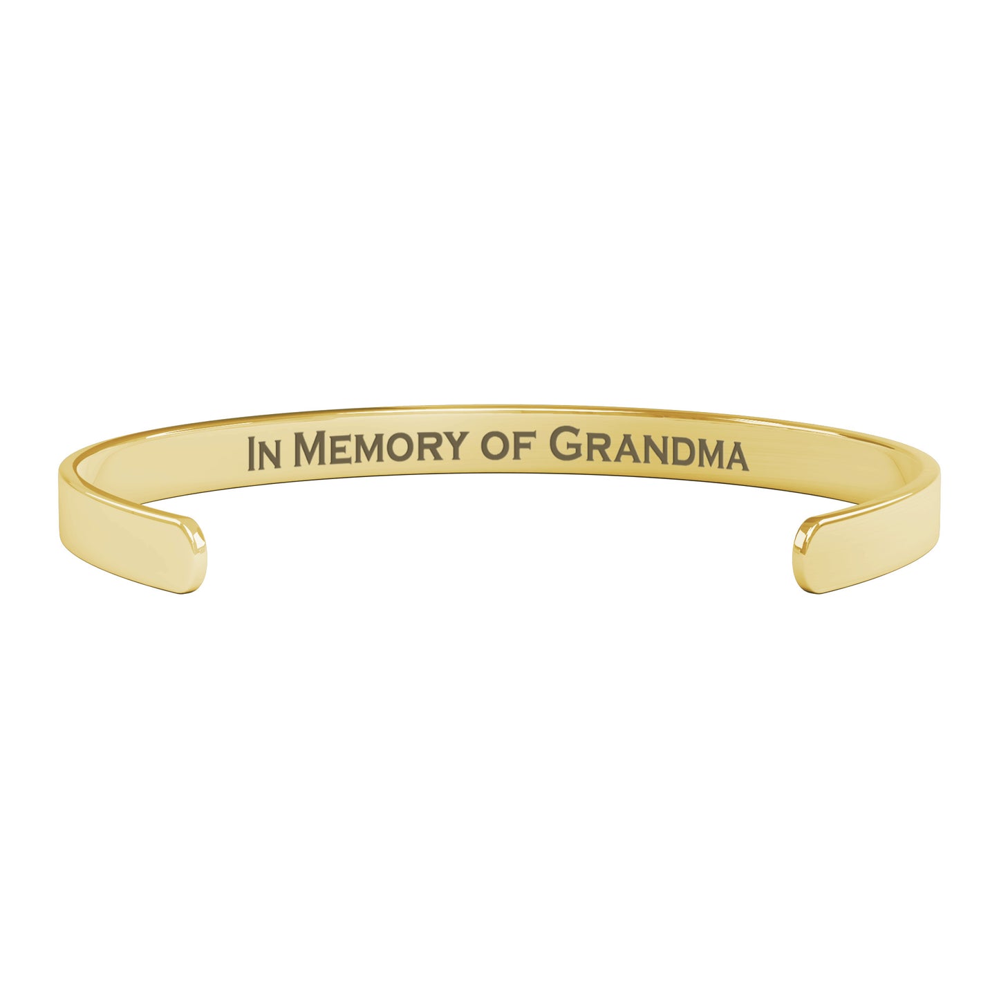 Personalized Alzheimer's Awareness Cuff Bracelet