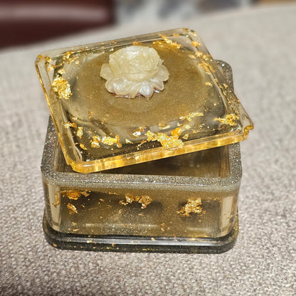 One of a Kind "Rose Trinket Box"