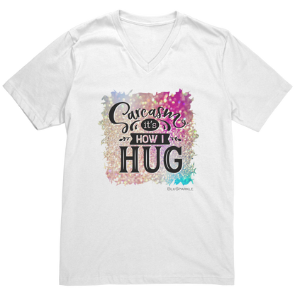Sarcasm_Its_How_I_Hug_V-Neck_Tee_White_Mockup.png_15397357