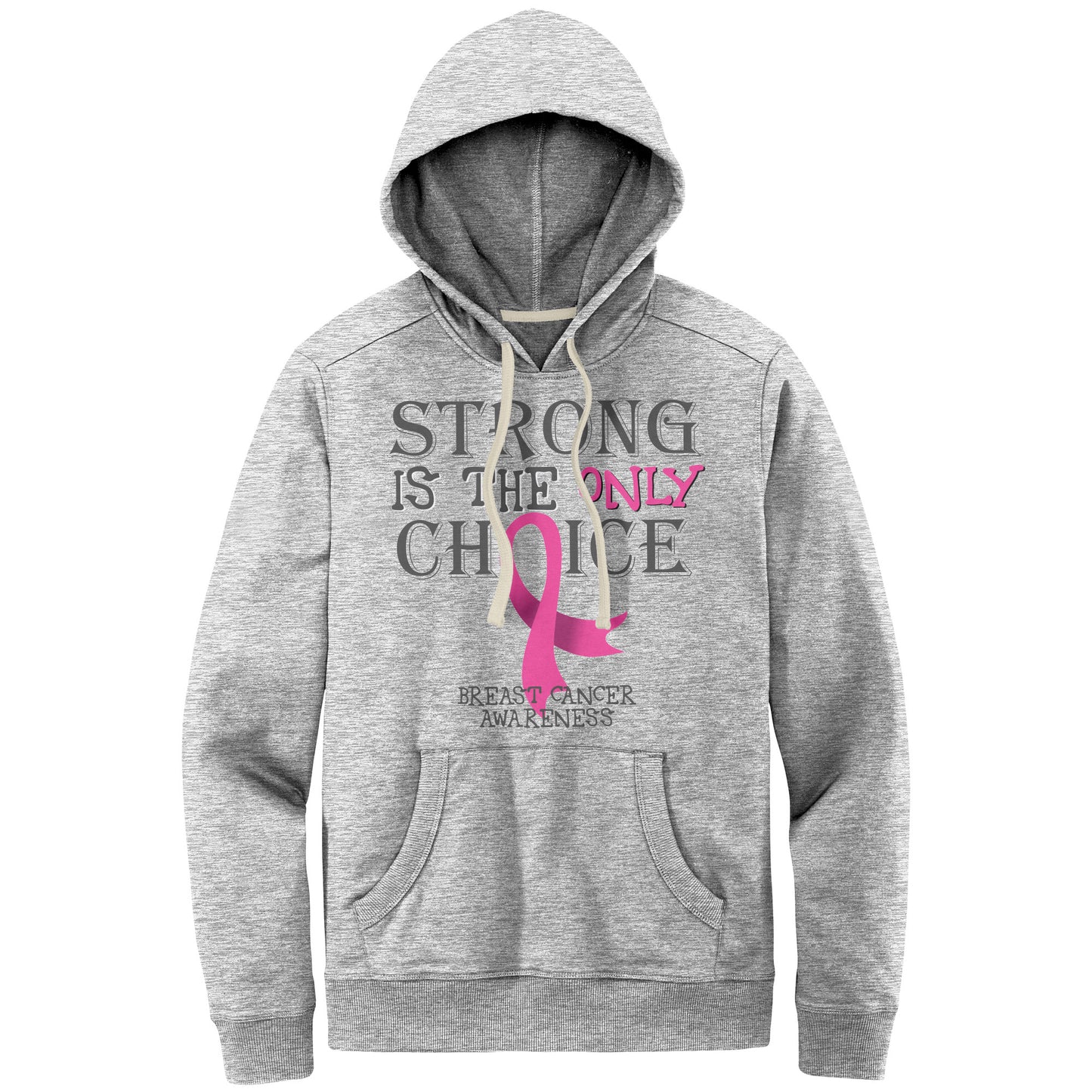 Strong is the Only Choice -Breast Cancer Awareness T-Shirt, Hoodie, Tank