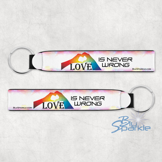 Love Is Never Wrong Wristlet