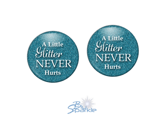 A Little Glitter Never Hurts - Earrings - BluSparkle