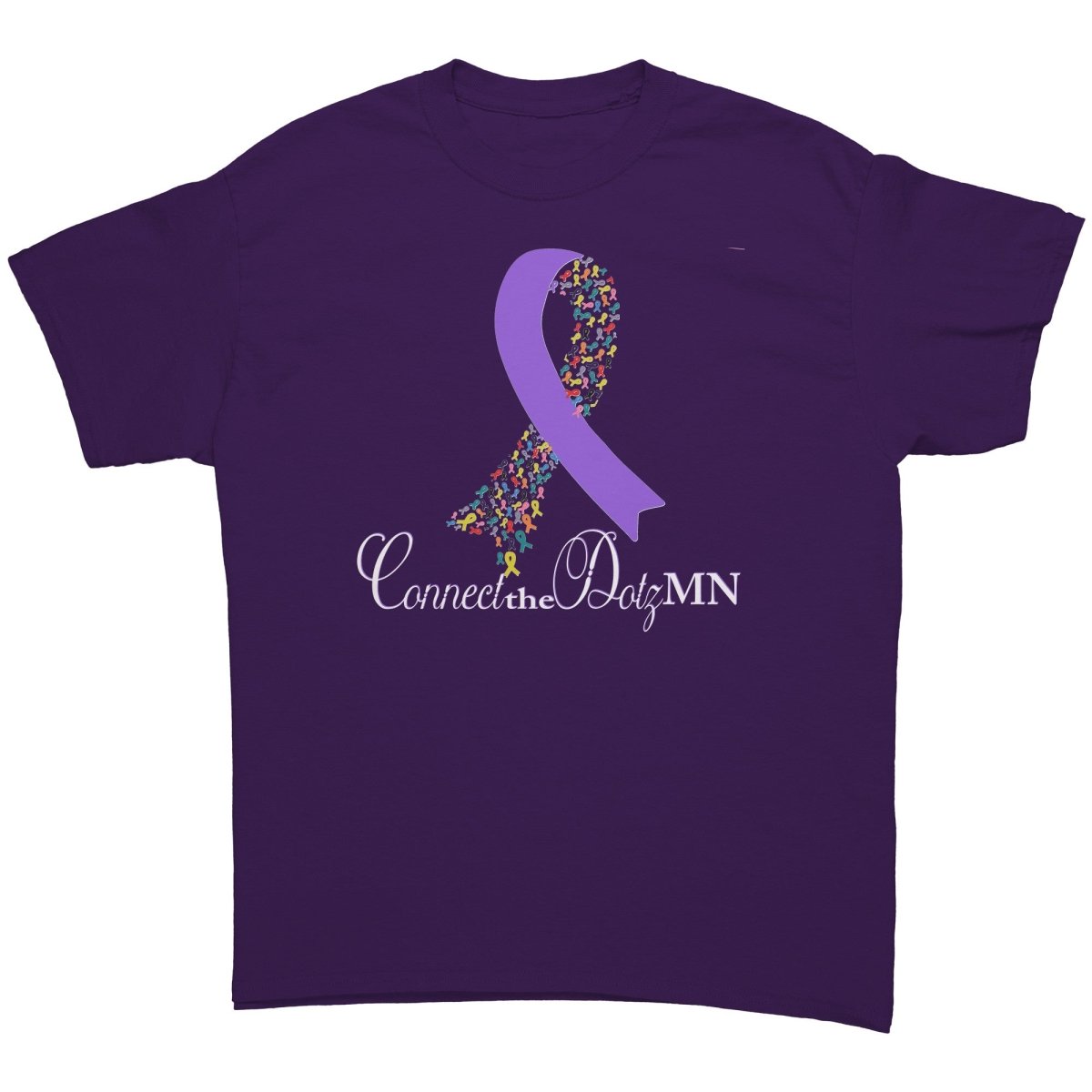 All The Colors Cancer Awareness Shirts with Team Name - BluSparkle