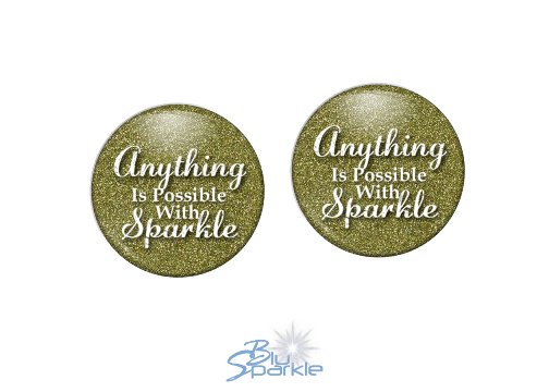 Anything Is Possible With Sparkle - Earrings - BluSparkle