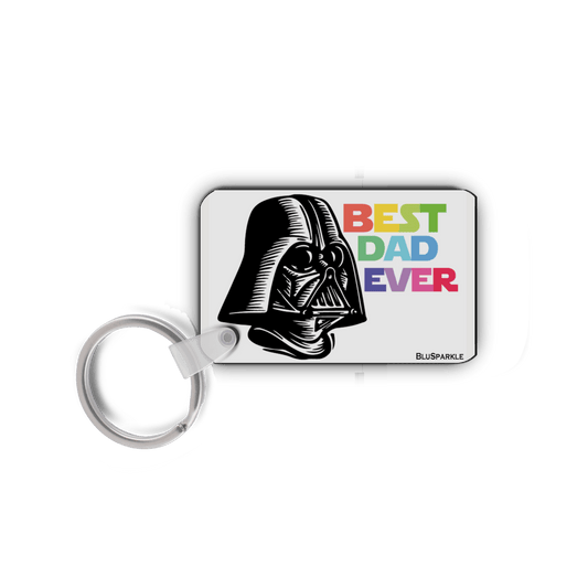 Best Dad Ever Double - Sided Key Chain - BluSparkle