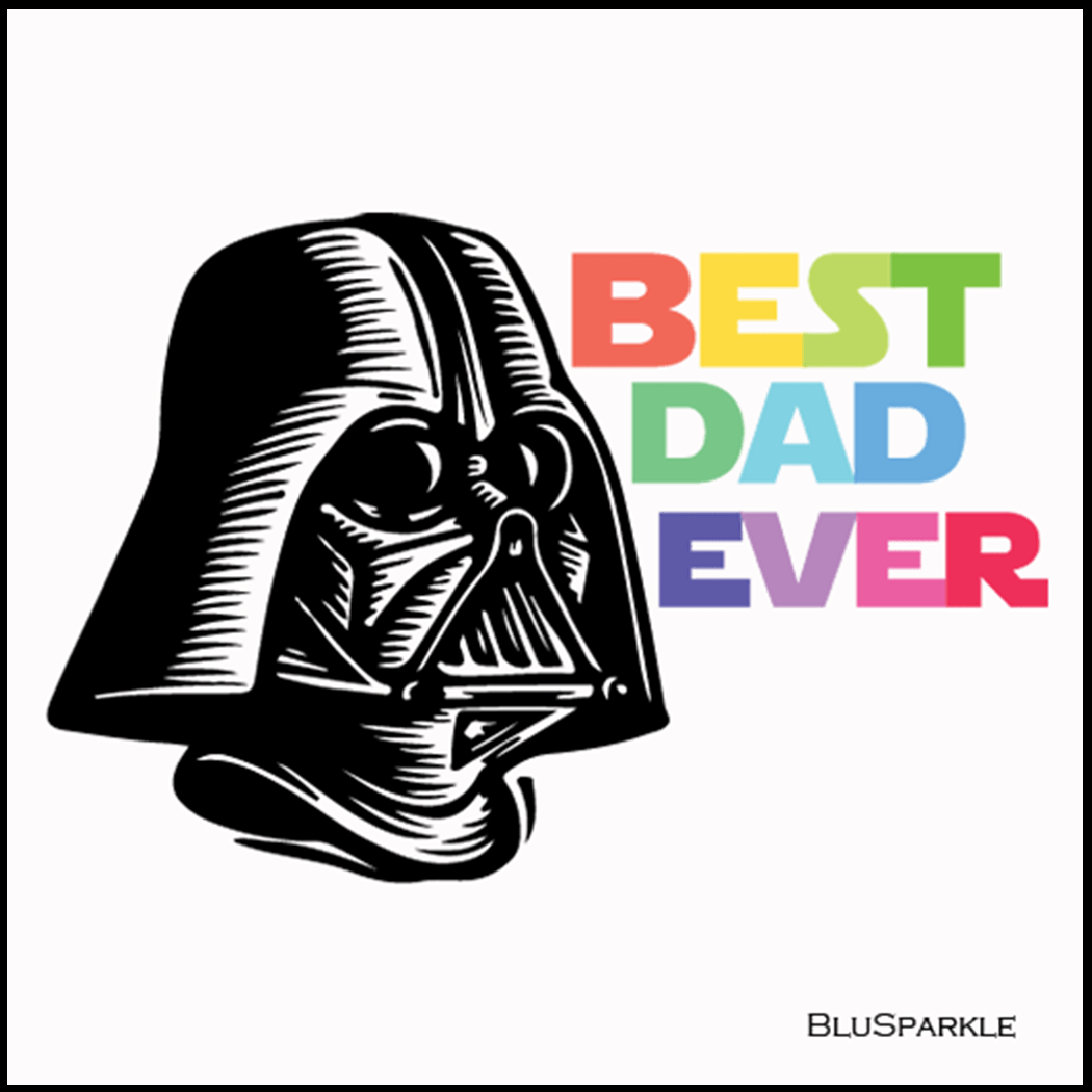 Best Dad Ever Wise Expression Sticker - BluSparkle