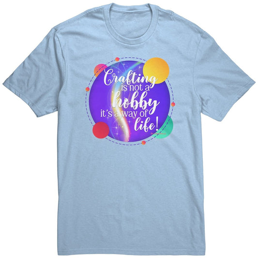 Crafting Is Not A Hobby T-Shirt - BluSparkle