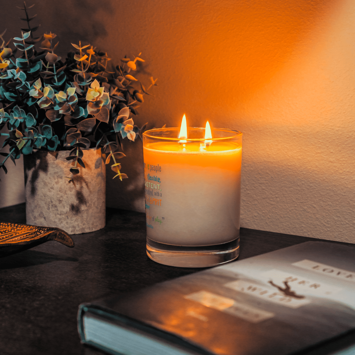 Creative People are Curious Handcrafted Candle - BluSparkle