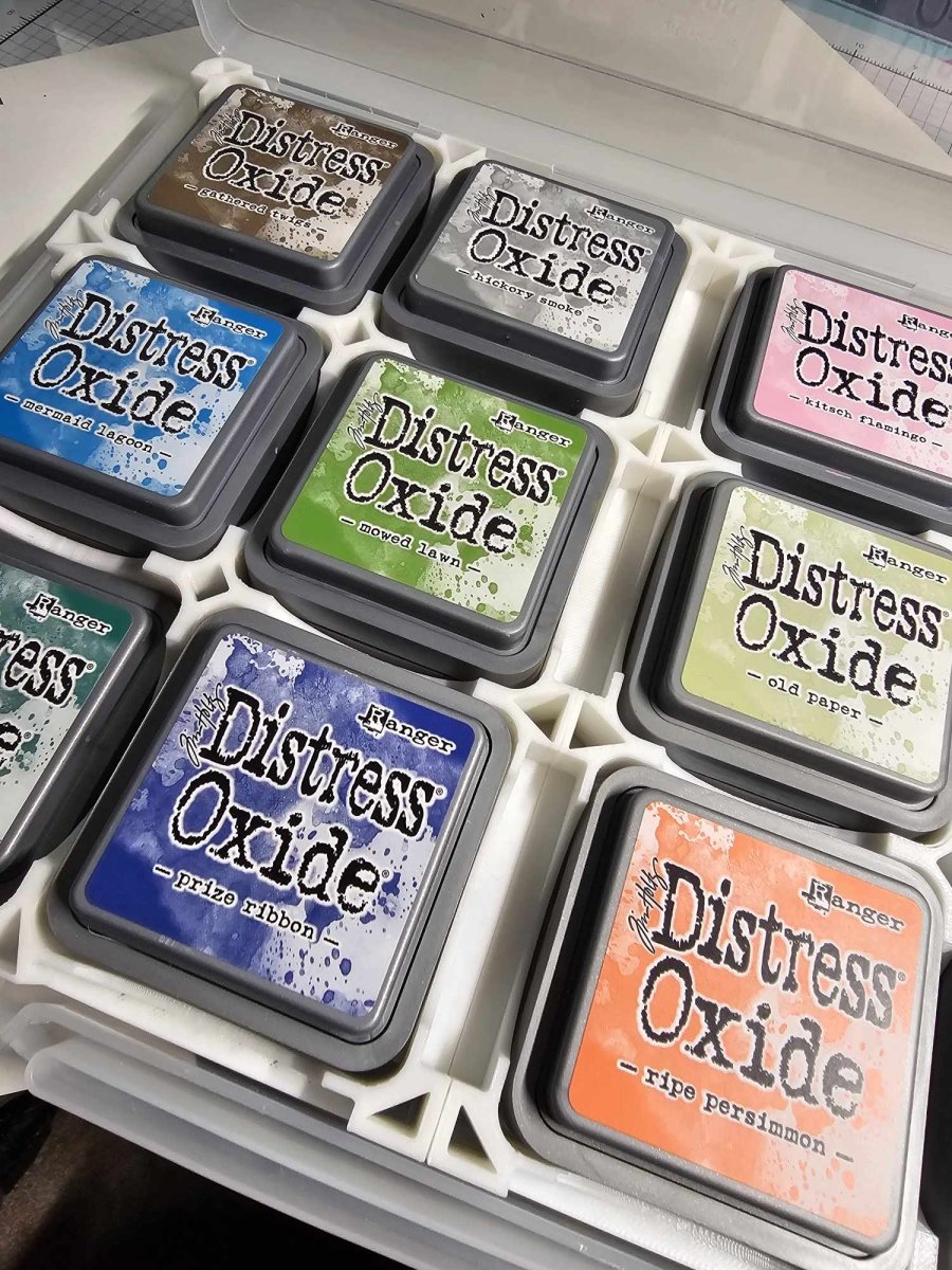 Distress Oxide Ink Cube Case - BluSparkle